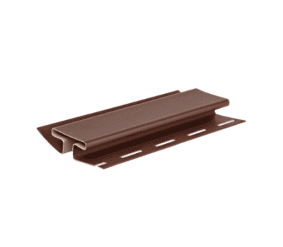 H-профиль Элит для сайдинга, коричневый от производителя  Grand Line по цене 1 050 р