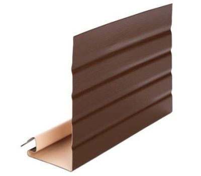 Околооконная планка Элит широкая, коричневая от производителя  Grand Line по цене 1 275 р