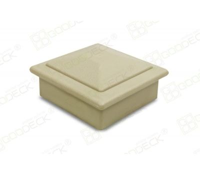 Колпак декоративный 120x120 цвет крем от производителя Goodeck по цене 563 р Колпак декоративный 120x120 цвет крем от производителя Goodeck по цене 563 р