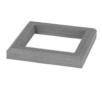 Рамка ДПК для столба 100x100 Серый