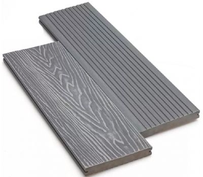 Террасная доска ДПК Monolit 3D - Серый от производителя  Deckart (Россия) по цене 388 р