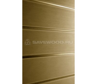 Профиль ДПК для заборов SW Agger Тик глянцевый бесшовный от производителя  Savewood по цене 713 р