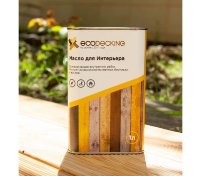 Масло для интерьера от производителя  Ecodecking по цене 850 р