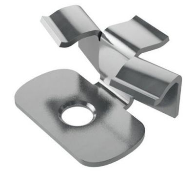 Кляймер металл для алюминиевой лаги от производителя  Holzhof по цене 25 р