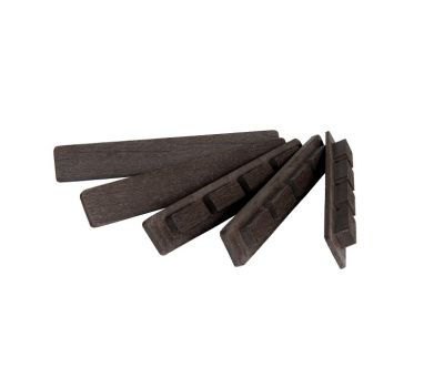 Заглушка из ДПК для террасной доски Тёмно-коричневый от производителя  Polivan Group по цене 441 р