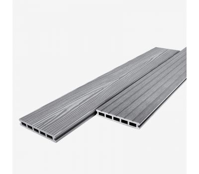 Террасная доска ДПК UnoDeck Mogano Серый от производителя  RusDecking по цене 655 р