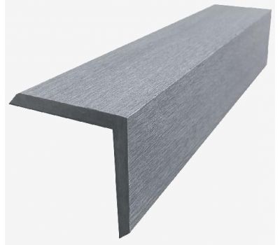 Угол декоративный (L-планка) 50×50 Серый от производителя  RusDecking по цене 256 р