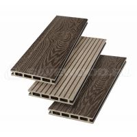 Террасная доска SW Carpinus (T) Тёмно-коричневый