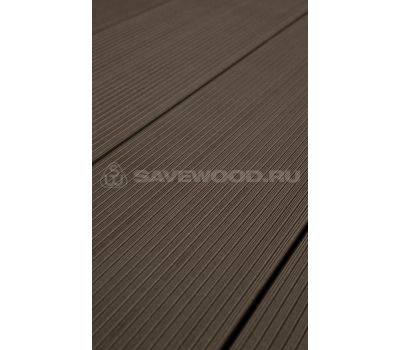 Террасная доска SW Salix Темно-коричневый от производителя  Savewood по цене 578 р