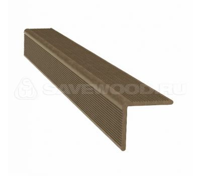 Уголок ДПК 40x40x5 Тик от производителя  Savewood по цене 400 р