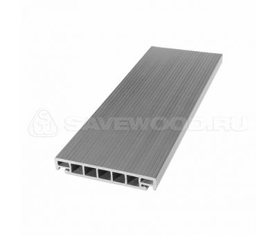 Террасная доска SW Salix (S) Пепельный от производителя  Savewood по цене 513 р