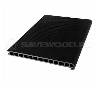 Профиль ДПК для ступеней и лестниц SW Radix Черный от производителя  Savewood по цене 3 025 р