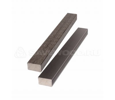 Брус лавочный ДПК полнотелый Темно-коричневый от производителя  Savewood по цене 629 р