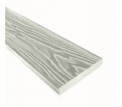 Террасная доска Смарт 3D Полнотелая без паза Дуб беленый от производителя  Terrapol по цене 1 369 р