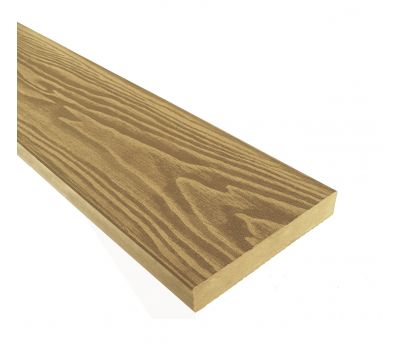 Террасная доска Смарт 3D Полнотелая без паза Дуб Севилья от производителя  Terrapol по цене 1 369 р