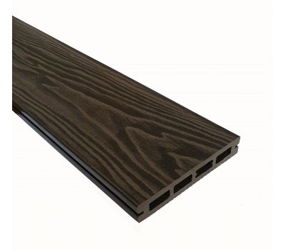 Террасная доска Смарт 3D Пустотелая с пазом Венге Соренто от производителя  Terrapol по цене 778 р