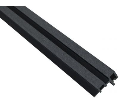 Угловой элемент ДПК для панели шлифованный Чёрный от производителя  OutDoor по цене 896 р