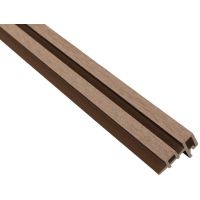 Угловой элемент ДПК для панели шлифованный Дуб Угловой элемент ДПК для панели шлифованный Дуб