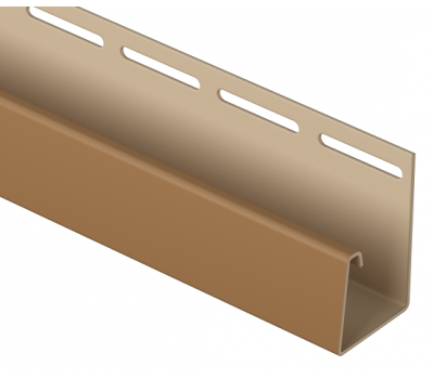 J-профиль фасадный 30 мм Каштановый от производителя  Docke по цене 663 р