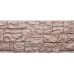 Фасадные панели (цокольный сайдинг) коллекция камень дикий - Терракотовый от производителя  Fineber по цене 785 р