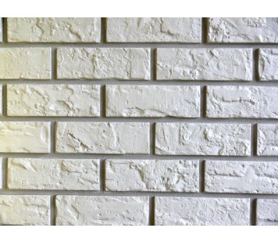 Цокольный сайдинг Hand-Laid Brick (Кирпич) COLONIAL WHITE (Белый кирпич) от производителя  Nailite по цене 950 р