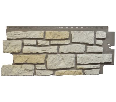 Цокольный сайдинг Creek Ledgestone (Бутовый камень) Ivory White от производителя  Nailite по цене 1 825 р