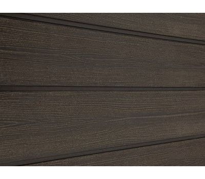 Фасадная доска ДПК SORBUS Темно-Коричневая Радиальная от производителя  Savewood по цене 488 р