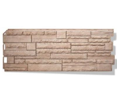 Фасадные панели (цокольный сайдинг)   Скалистый камень Алтай от производителя  Альта-профиль по цене 763 р