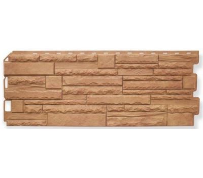 Фасадные панели (цокольный сайдинг)   Скалистый камень Памир от производителя  Альта-профиль по цене 763 р