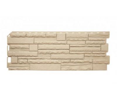 Фасадные панели Скалистый камень ЭКО Песчаный от производителя  Альта-профиль по цене 606 р