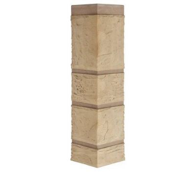 Угол наружный Камень Известняк от производителя  Альта-профиль по цене 659 р