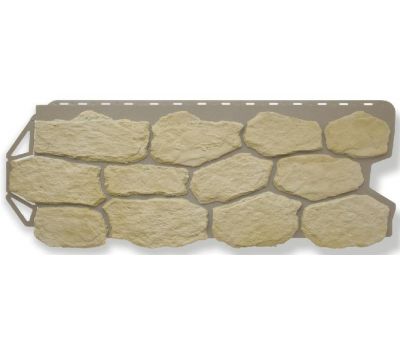 Фасадные панели (цокольный сайдинг)   Бутовый камень Балтийский от производителя  Альта-профиль по цене 770 р