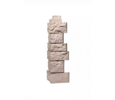 Угол наружный коллекция Дикий камень Песочный от производителя  Fineber по цене 638 р