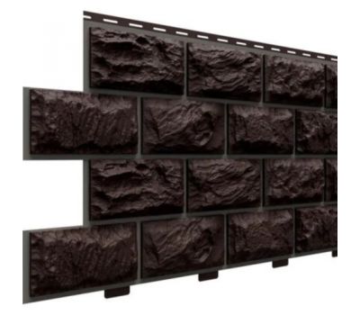 Цокольный сайдинг коллекция Альпийский прокрашенные швы - Корица от производителя  Доломит по цене 669 р