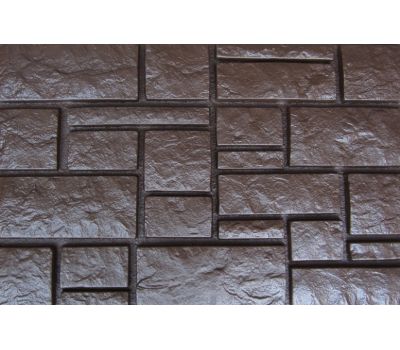 Фасадные панели Дворцовый камень Коричневый от производителя  Aelit по цене 400 р