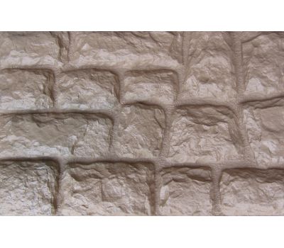 Фасадные панели Камень крупный Бежевый от производителя  Aelit по цене 400 р