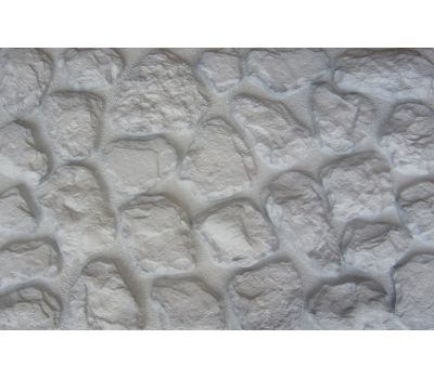 Фасадные панели Камень мелкий Белый от производителя  Aelit по цене 400 р