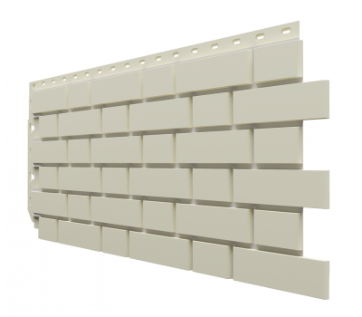 Фасадные панели Flemish (гладкий кирпич) Молочный от производителя Docke по цене 618 р Фасадные панели Flemish (гладкий кирпич) Молочный от производителя Docke по цене 618 р