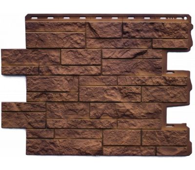 Фасадные панели (цокольный сайдинг)   Камень Шотландский Блекберн от производителя  Альта-профиль по цене 675 р