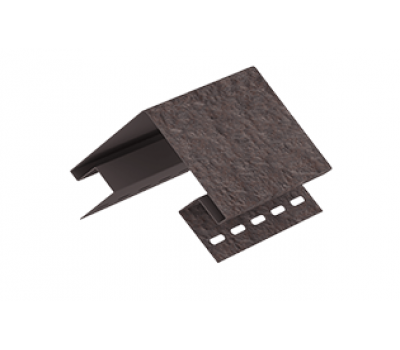 Наружный угол Стоун-хаус Кирпич Коричневый от производителя  Ю-Пласт по цене 1 025 р