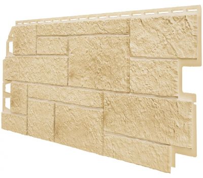 Фасадные панели (Цокольный Сайдинг) VOX Sandstone Кремовый от производителя  Vox по цене 675 р