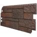 Фасадные панели (Цокольный Сайдинг) VOX Sandstone Темно-коричневый от производителя  Vox по цене 675 р
