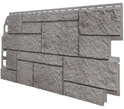 Фасадные панели (Цокольный Сайдинг) VOX Sandstone Светло-серый от производителя  Vox по цене 675 р