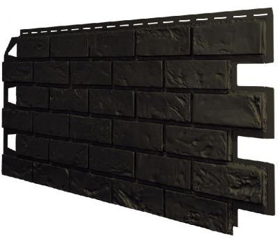 Фасадные панели (Цокольный Сайдинг) VOX Vilo Brick Dark brown от производителя  Vox по цене 600 р