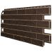 Фасадные панели (Цокольный Сайдинг) VOX Vilo Brick Тёмно-коричневый от производителя  Vox по цене 600 р