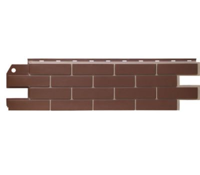 Фасадная панель Кирпич коричневый от производителя  SteinDorf по цене 475 р
