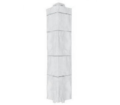 Угол наружный для Цокольного сайдинга Белый от производителя  Canada Ridge по цене 219 р