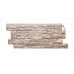 Фасадные панели (цокольный сайдинг) коллекция камень дикий- Песочный от производителя  Fineber по цене 785 р