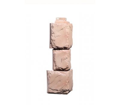 Угол наружный коллекция Камень крупный Терракотовый от производителя  Fineber по цене 613 р