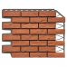 Фасадные панели Кирпич Баварский - Терракотовый от производителя  Fineber по цене 656 р